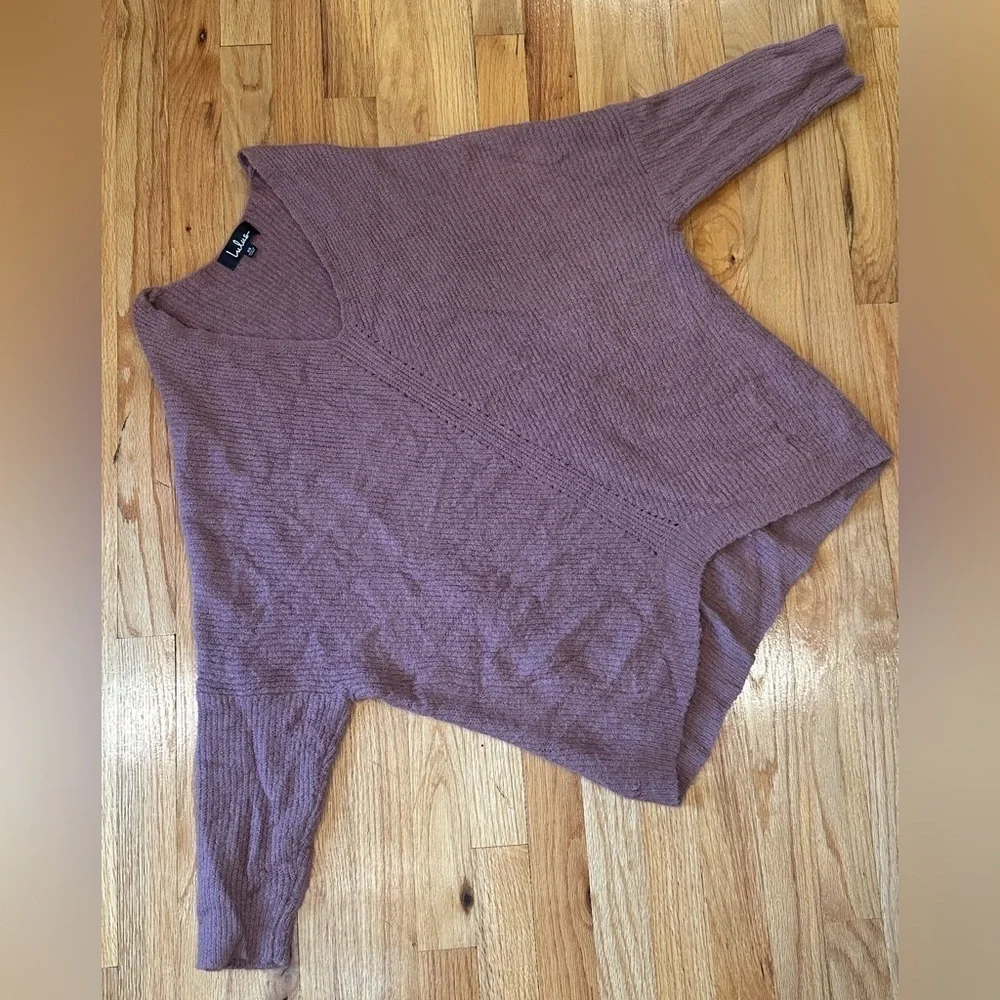 Emerson Mauve Dolman Sleeve Sweater - Picture 10 of 14